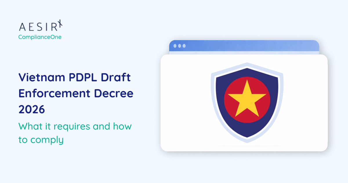 Draft Enforcement Decree 2026 (PDPL) | AesirX ComplianceOne
